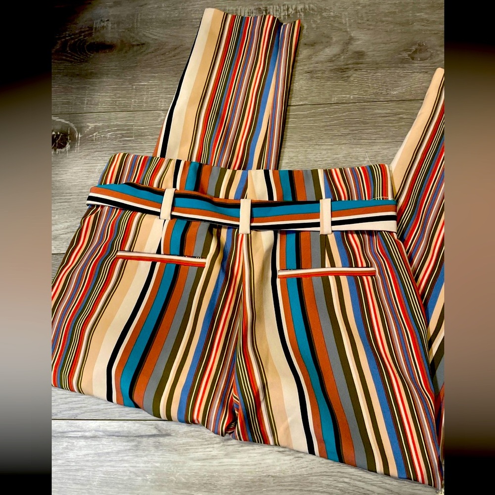New York & Co paper bag waist pant